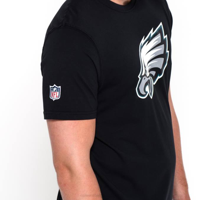 New Era Philadelphia Eagles team logo zwart T-shirt BT242910