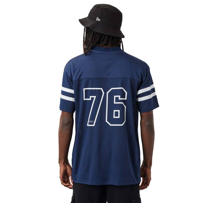 New Era Seattle Seahawks nfl script blauwe jersey BT242849