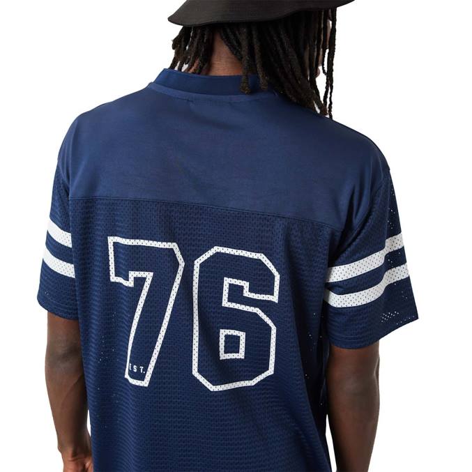 New Era Seattle Seahawks nfl script blauwe jersey BT242849