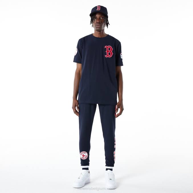 New Era boston red sox mlb logo select marineblauw t-shirt BT243016