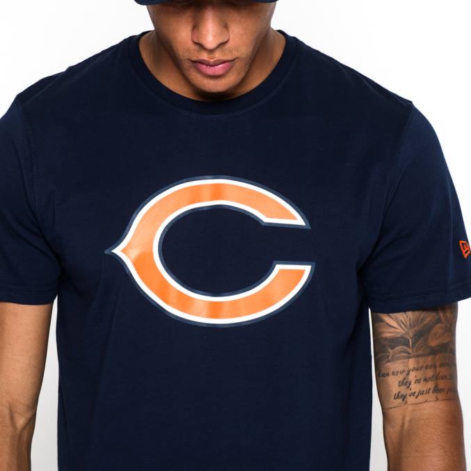 New Era chicago beren marineblauw t-shirt met teamlogo BT242966