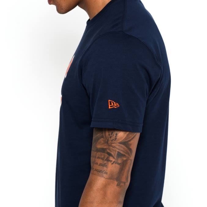 New Era chicago beren marineblauw t-shirt met teamlogo BT242966