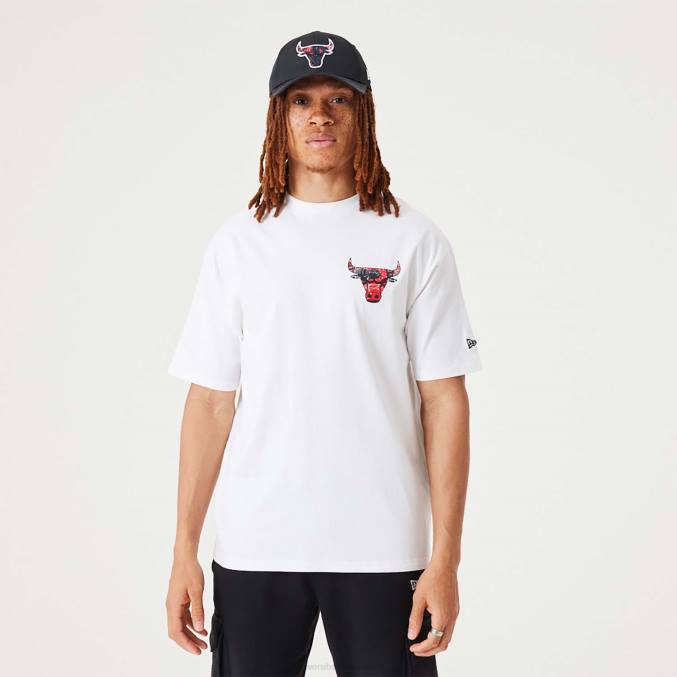 New Era chicago bulls nba infill team logo wit oversized t-shirt BT243026