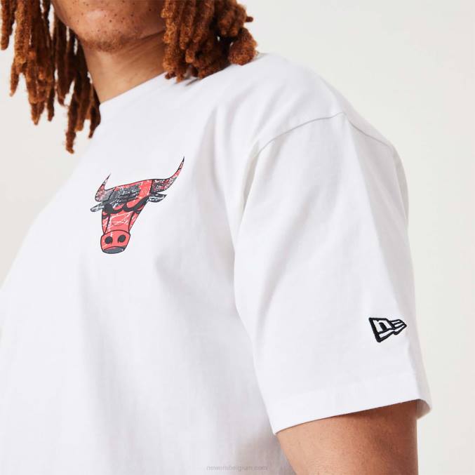 New Era chicago bulls nba infill team logo wit oversized t-shirt BT243026
