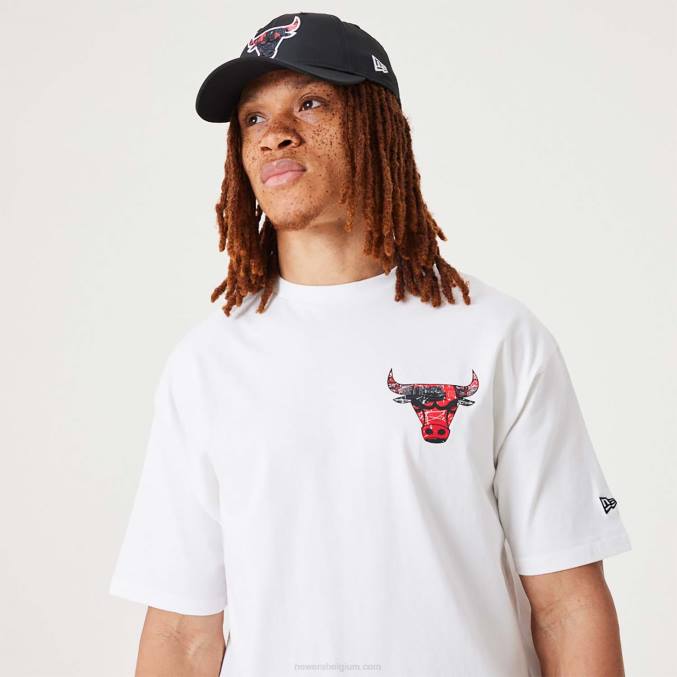 New Era chicago bulls nba infill team logo wit oversized t-shirt BT243026