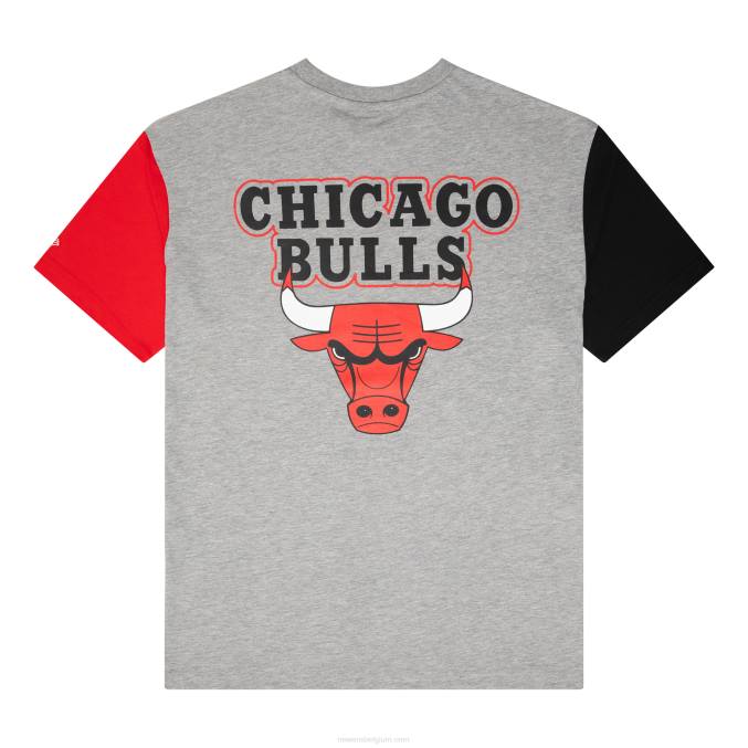 New Era chicago bulls nba paris games grijs t-shirt BT243000