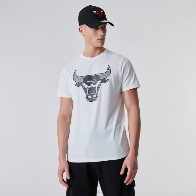 New Era chicago bulls nba schets logo wit t-shirt BT242845