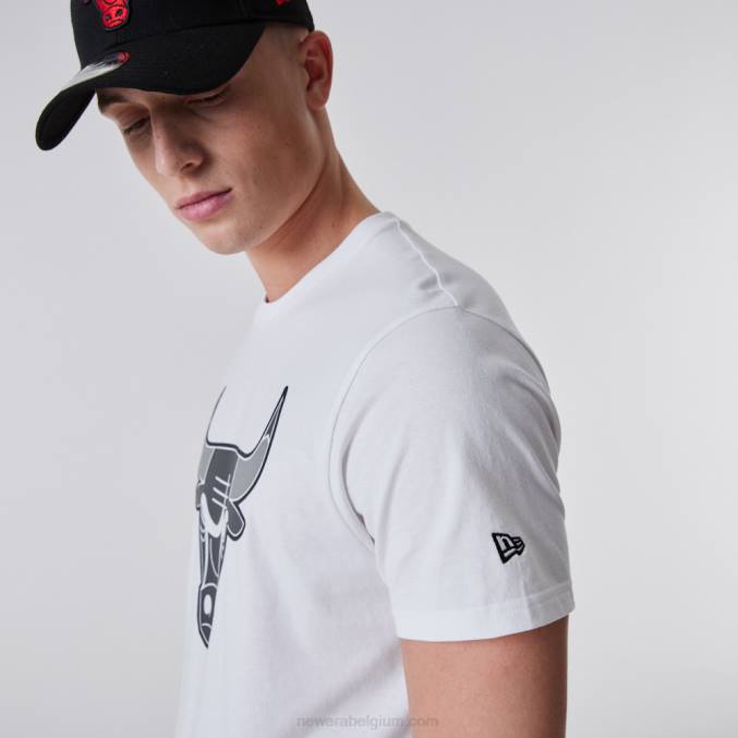 New Era chicago bulls nba schets logo wit t-shirt BT242845
