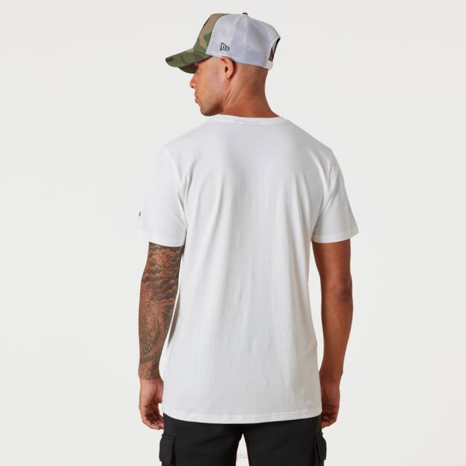 New Era chicago stieren nba wordmark wit t-shirt BT243020