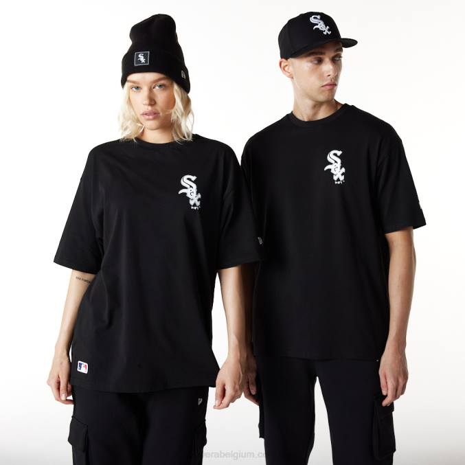New Era chicago white sox league essentieel zwart oversized t-shirt BT243126