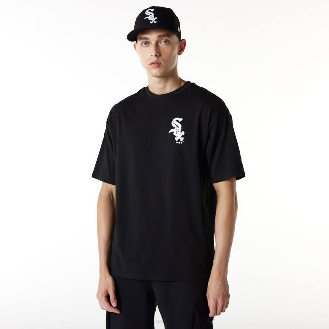 New Era chicago white sox league essentieel zwart oversized t-shirt BT243126