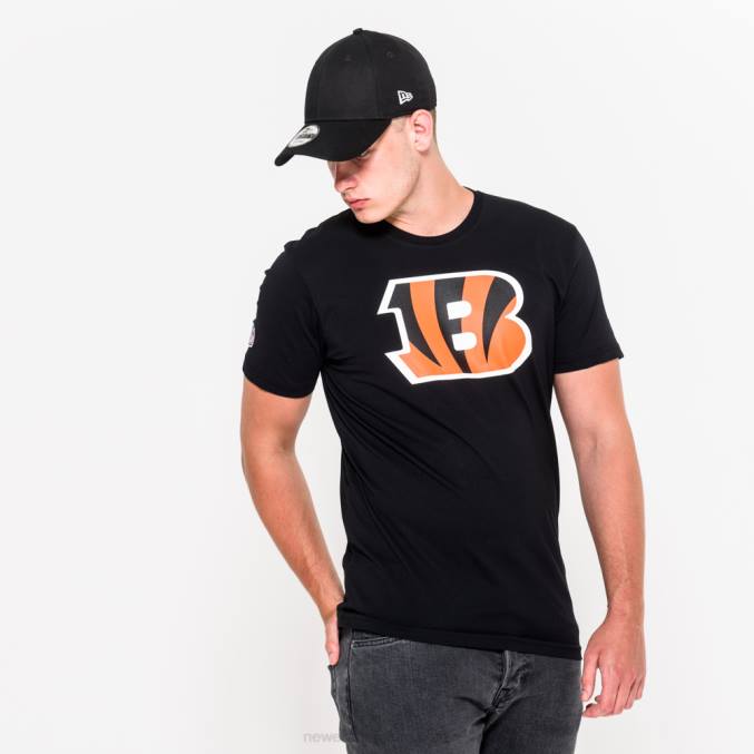 New Era cincinnati bengals team logo zwart t-shirt BT242994