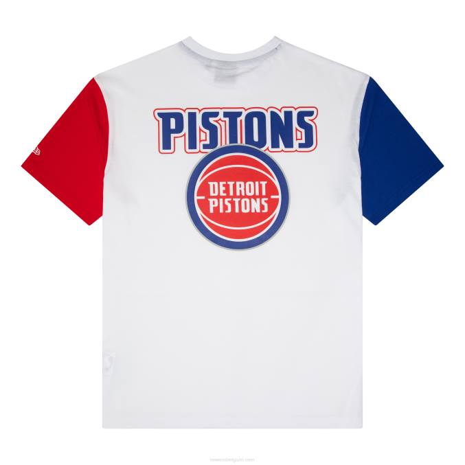 New Era detroit pistons nba paris games wit t-shirt BT242986
