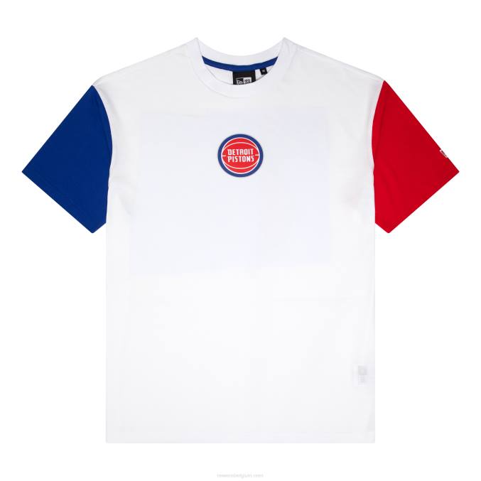 New Era detroit pistons nba paris games wit t-shirt BT242986