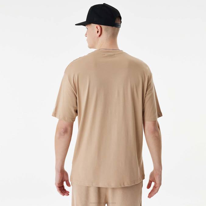 New Era detroit tigers mlb gestapeld logo bruin oversized t-shirt BT242840