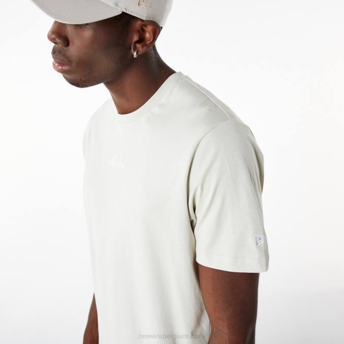 New Era essentieel T-shirt met scriptsteen BT242906