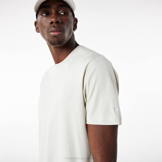 New Era essentieel T-shirt met scriptsteen BT242906