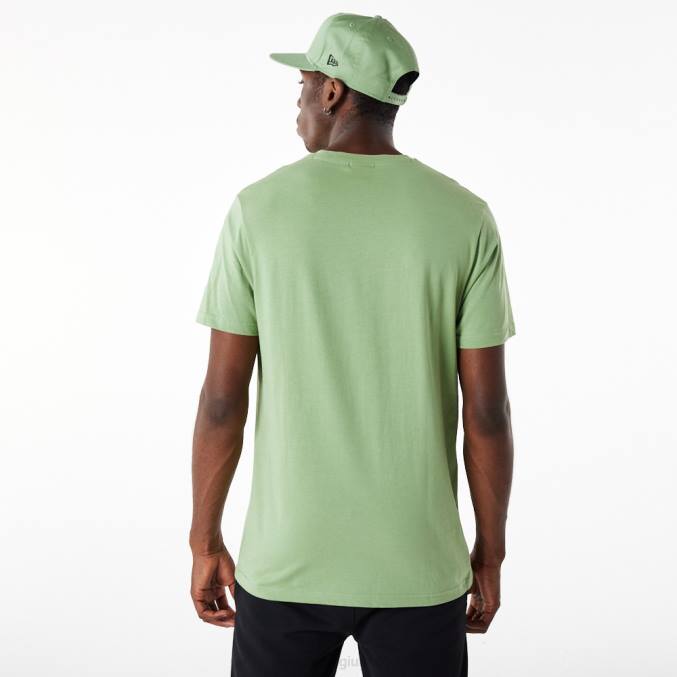 New Era essentieel groen script t-shirt BT242892