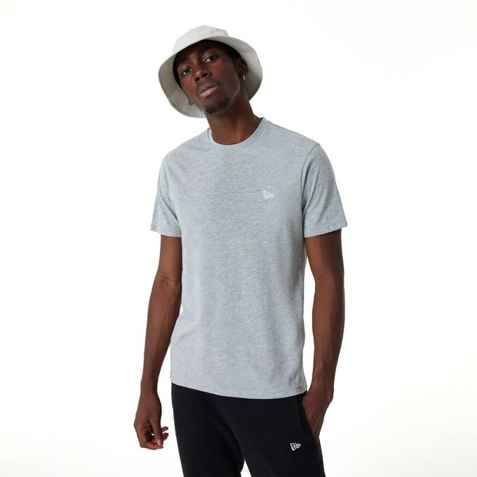 New Era essentieel medium grijs t-shirt BT242858