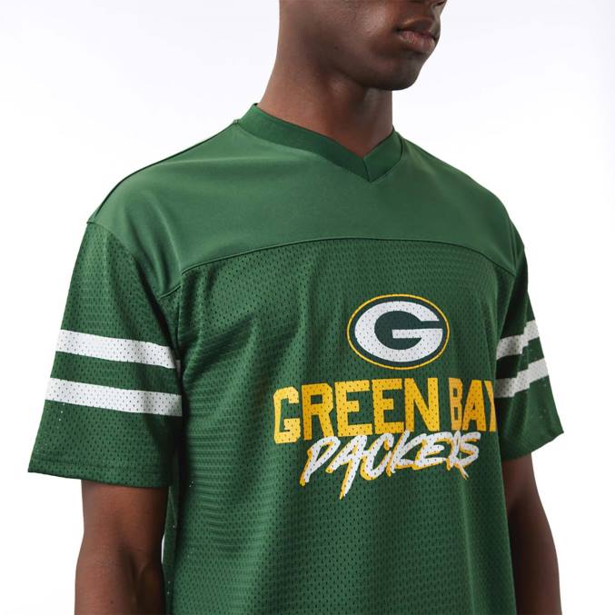 New Era green bay packers nfl script groene trui BT242991
