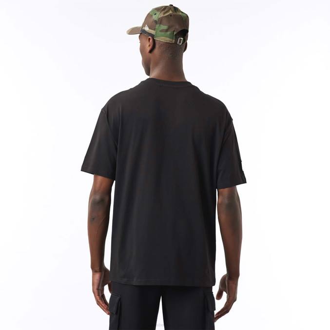 New Era groen bay packers nfl folie zwart t-shirt BT242977