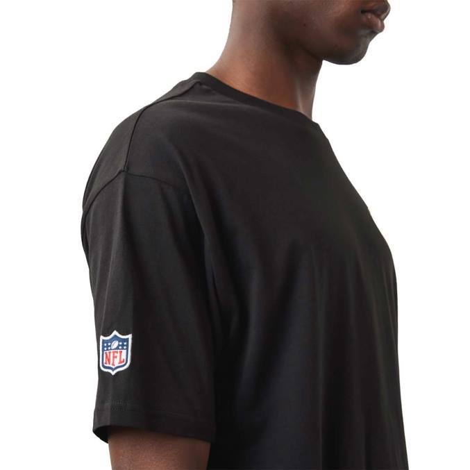 New Era groen bay packers nfl folie zwart t-shirt BT242977