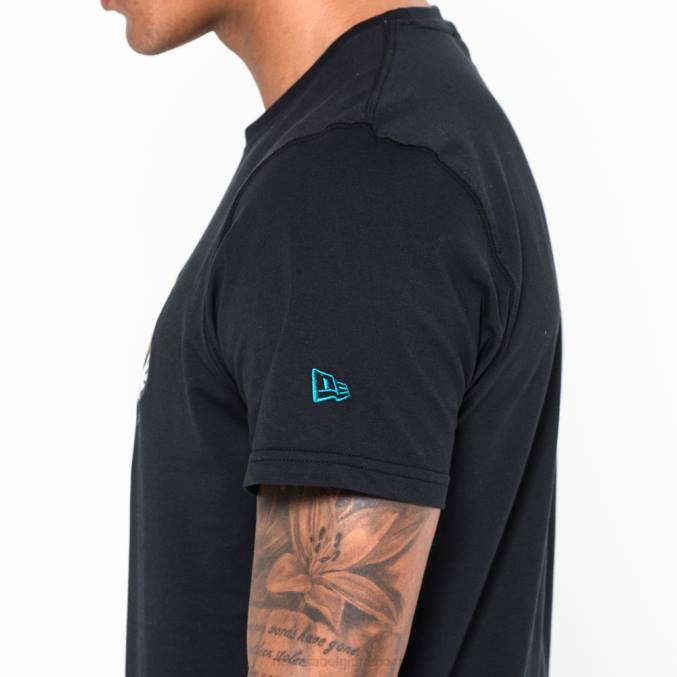 New Era jacksonville jaguars teamlogo zwart t-shirt BT243078