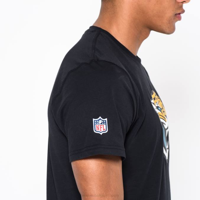 New Era jacksonville jaguars teamlogo zwart t-shirt BT243078