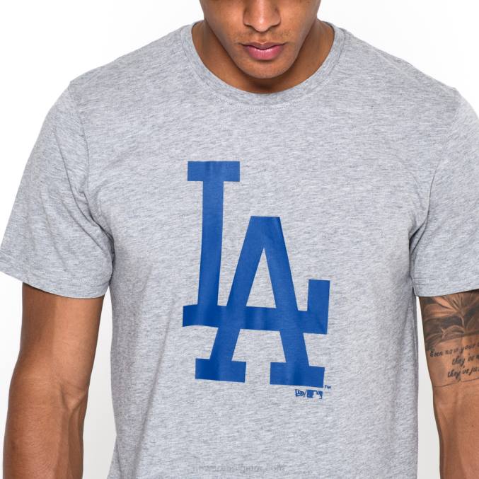 New Era la dodgers grijs t-shirt BT243092