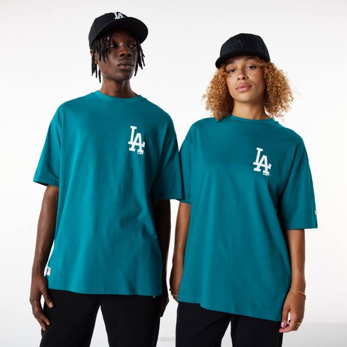 New Era la dodgers league essentieel blauw oversized t-shirt BT243140