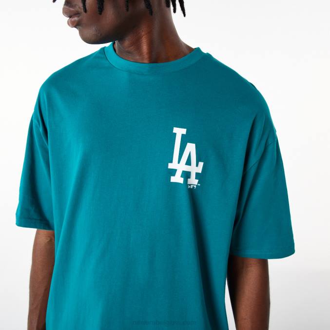 New Era la dodgers league essentieel blauw oversized t-shirt BT243140