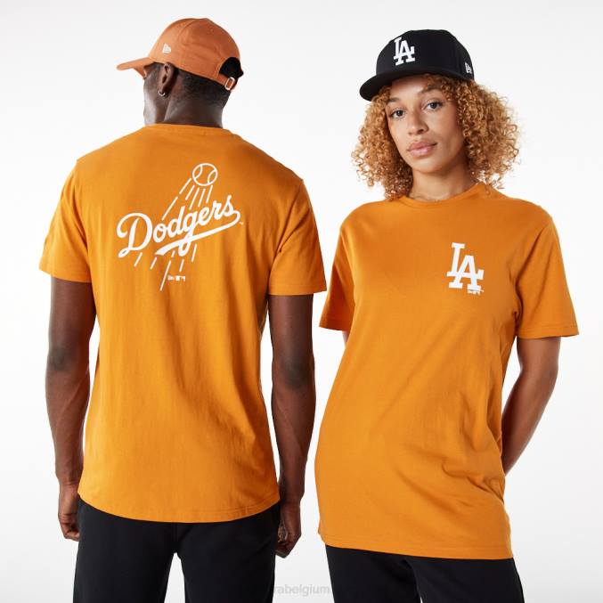 New Era la dodgers mlb league essentieel oranje t-shirt BT243153