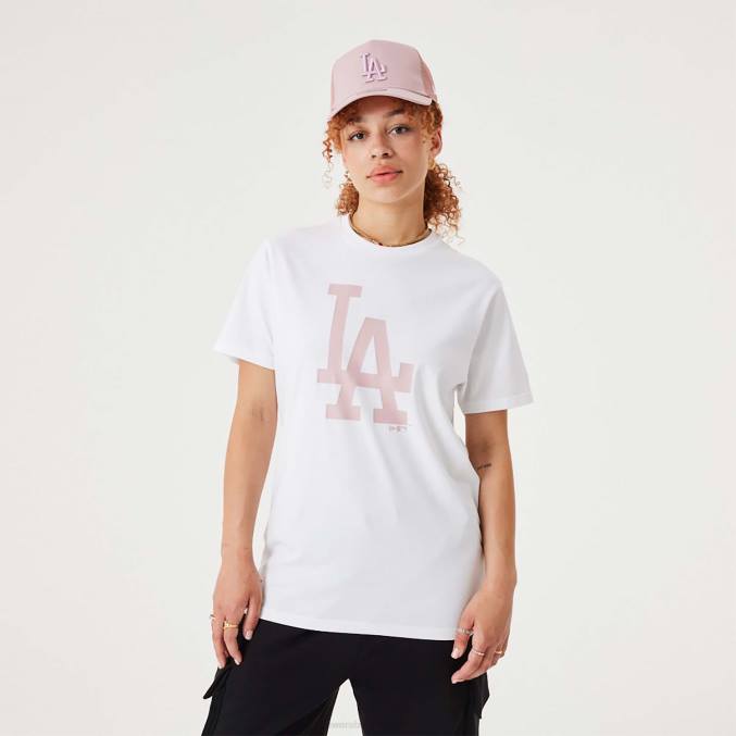 New Era la dodgers mlb league essentieel wit t-shirt BT243027