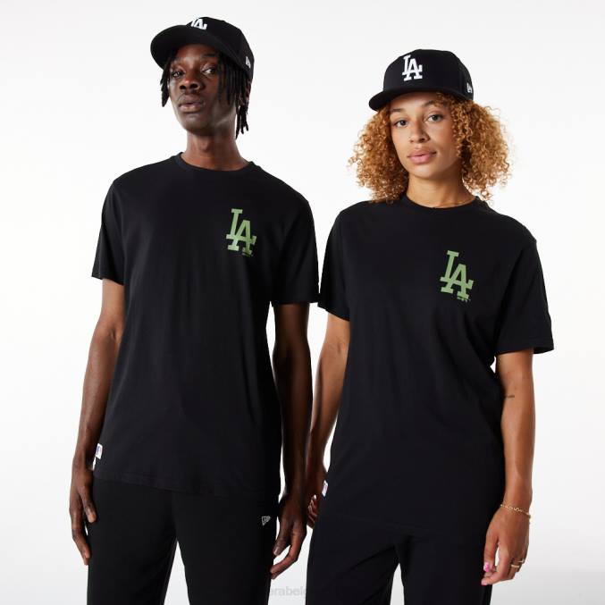 New Era la dodgers mlb league essentieel zwart t-shirt BT242877