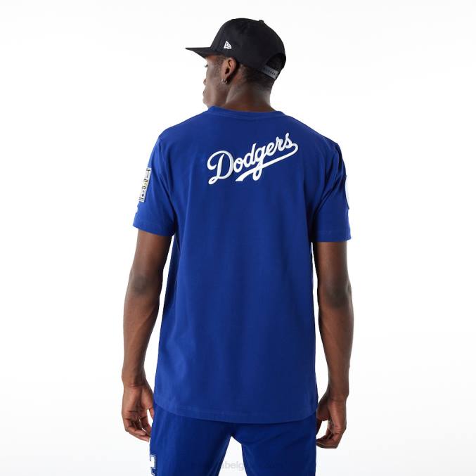 New Era la dodgers mlb logo select donker koningsblauw t-shirt BT243002