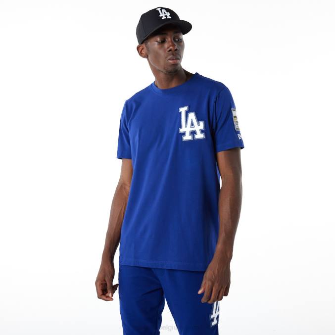 New Era la dodgers mlb logo select donker koningsblauw t-shirt BT243002