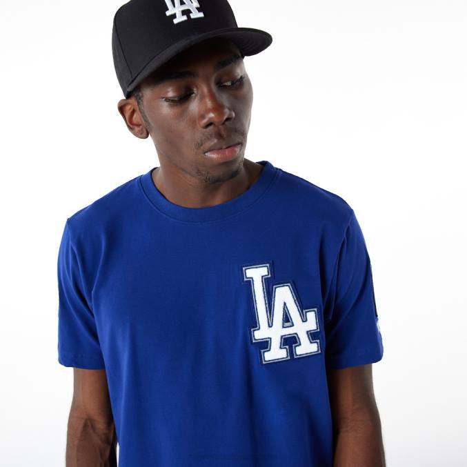 New Era la dodgers mlb logo select donker koningsblauw t-shirt BT243002