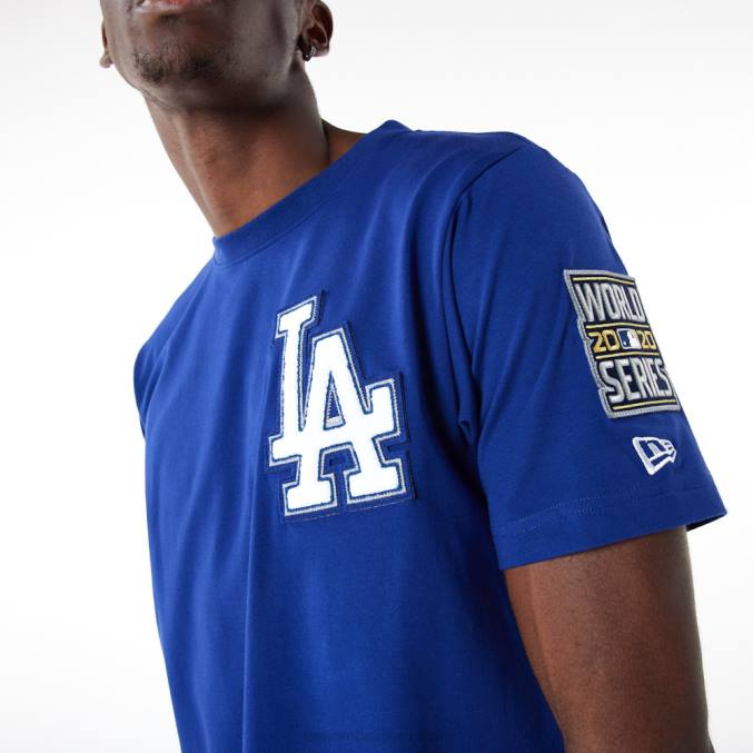New Era la dodgers mlb logo select donker koningsblauw t-shirt BT243002