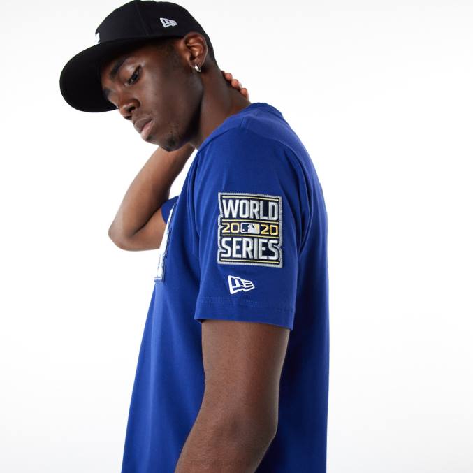 New Era la dodgers mlb logo select donker koningsblauw t-shirt BT243002
