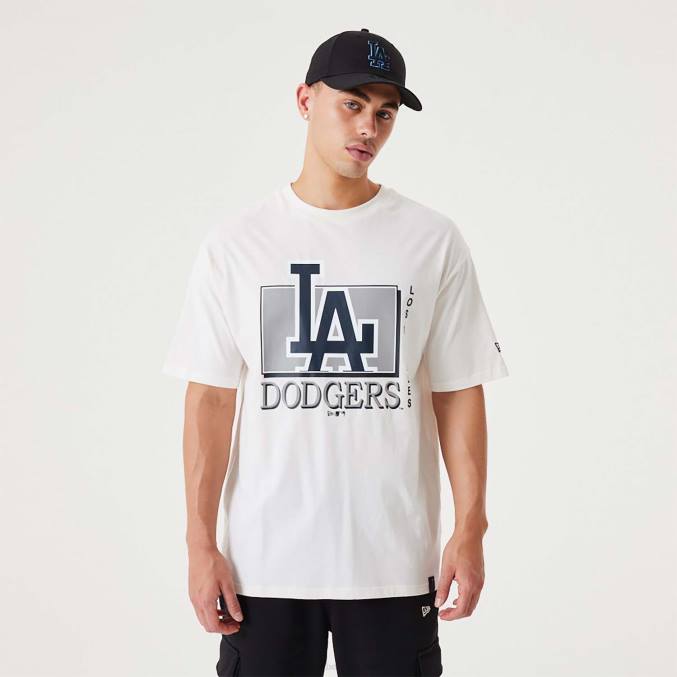 New Era la dodgers mlb team wordmark wit oversized t-shirt BT243178