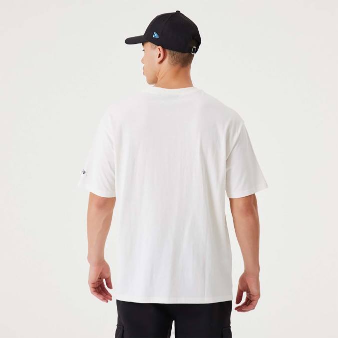 New Era la dodgers mlb team wordmark wit oversized t-shirt BT243178