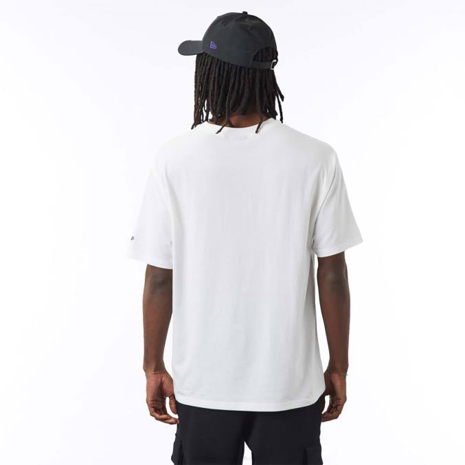 New Era la lakers nba gestapeld wit oversized t-shirt BT243075