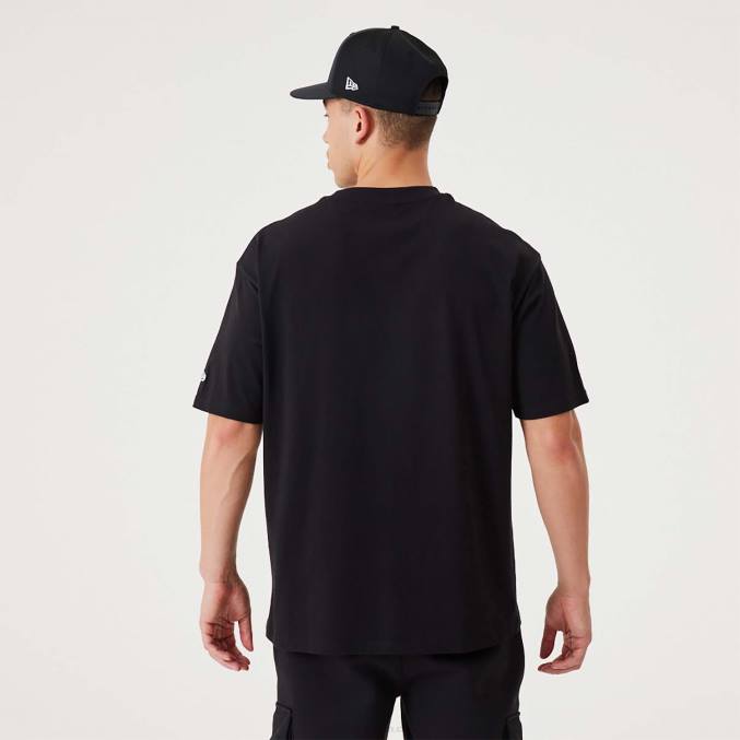 New Era la lakers nba groot teamlogo zwart oversized t-shirt BT242941