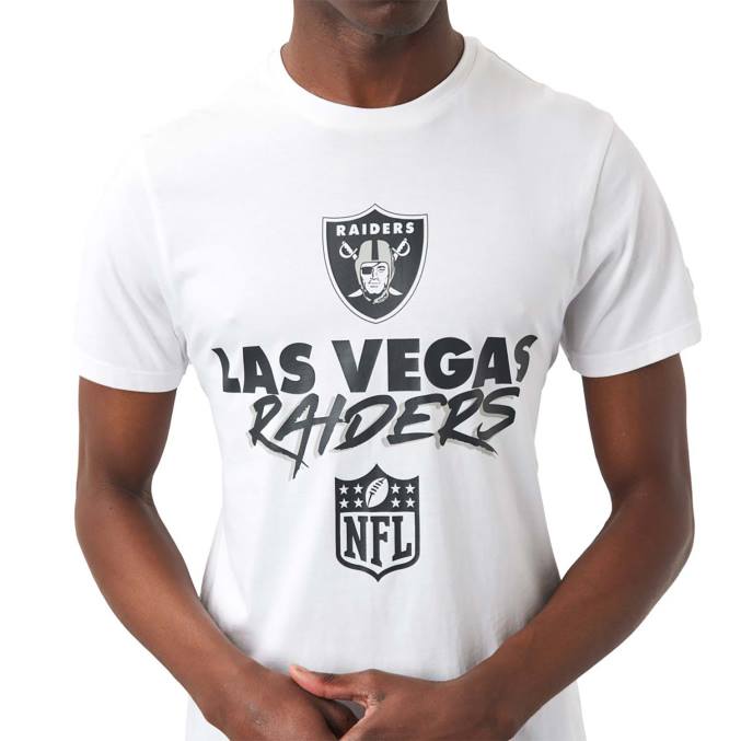 New Era las vegas raiders nfl script wit t-shirt BT243061