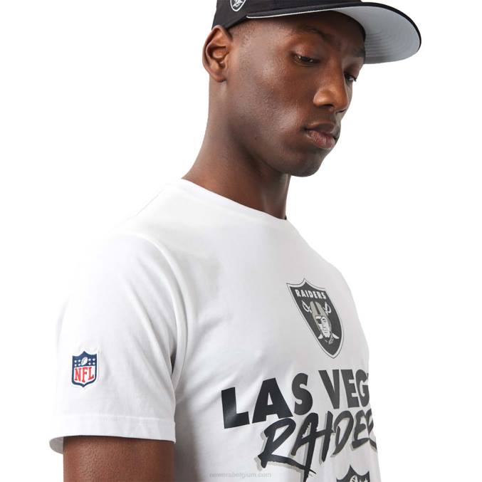 New Era las vegas raiders nfl script wit t-shirt BT243061