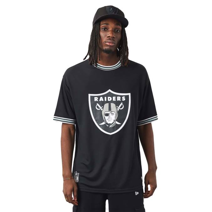 New Era las vegas raiders nfl team logo zwart t-shirt BT243033