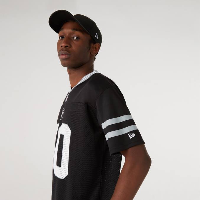 New Era las vegas raiders oversized zwarte jersey BT243117