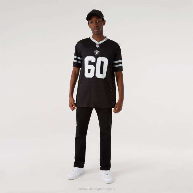 New Era las vegas raiders oversized zwarte jersey BT243117