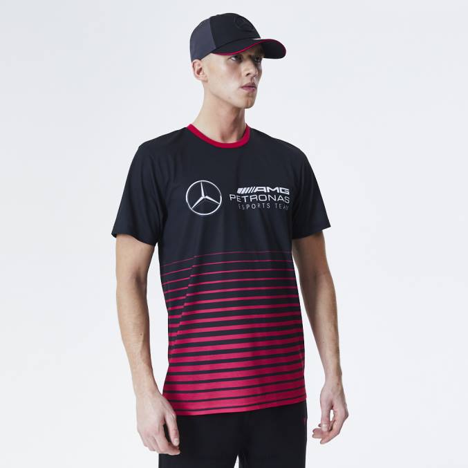 New Era mercedes-amg petronas esports team zwart t-shirt BT242981