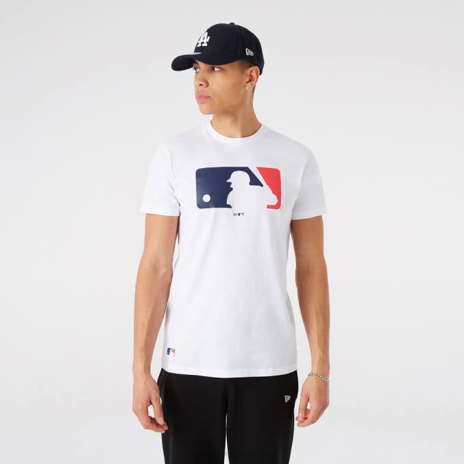 New Era mlb logo wit t-shirt BT243009
